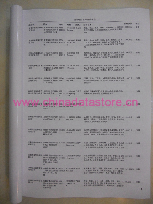 中國珠寶企業(yè)黃頁可開展精準營銷，電話營銷、郵件營銷、傳真營銷等等多管齊下，圓您銷售冠軍夢