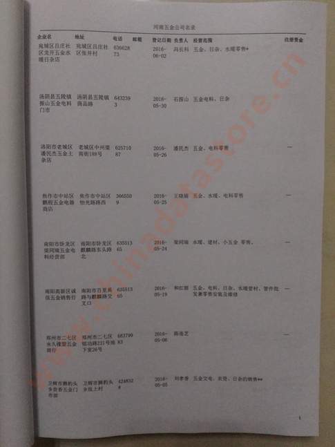 河南五金企業(yè)黃頁可開展精準營銷，電話營銷、郵件營銷、傳真營銷等等多管齊下，圓您銷售冠軍夢